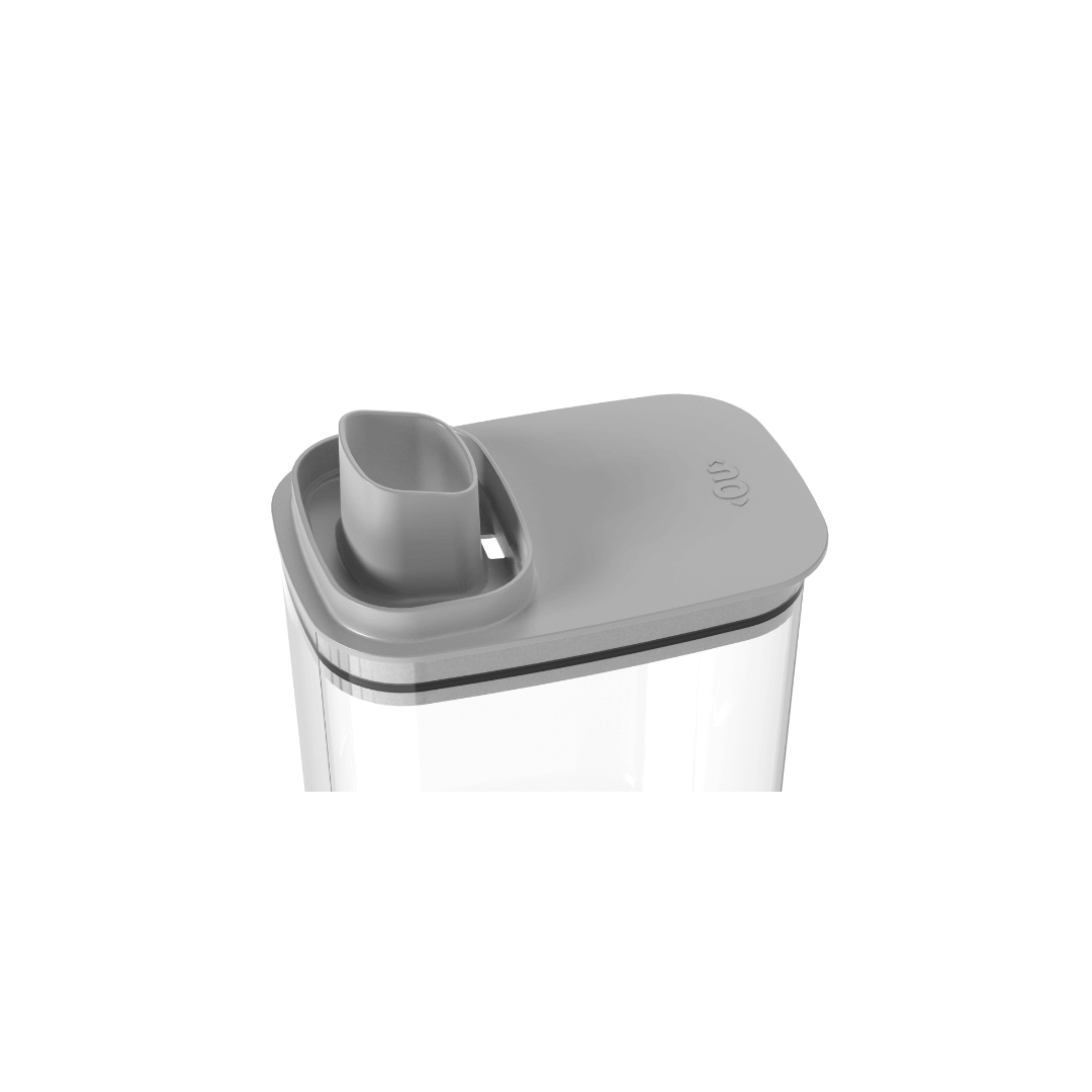 Pote Hermético Dispenser Flow Chumbo 2,3 Litros - Ela Decora