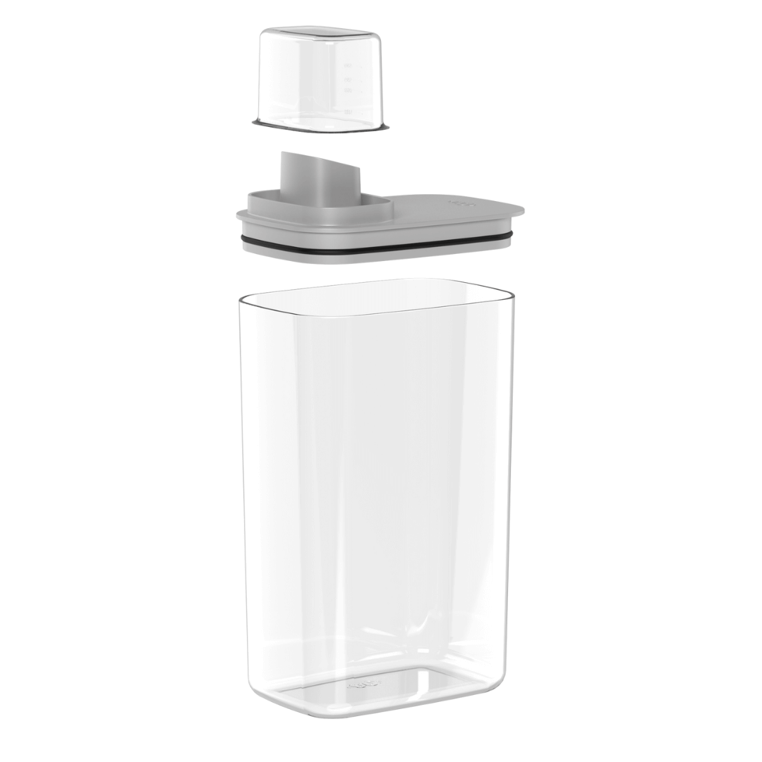 Pote Hermético Dispenser Flow Chumbo 2,3 Litros - Ela Decora