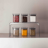 Pote Hermético Lumini Quadrado 180ml - Ela Decora
