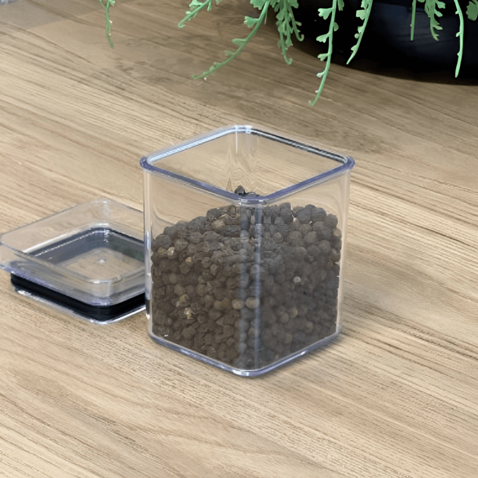 Pote Hermético Lumini Quadrado 180ml - Ela Decora