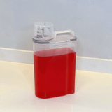 Pote Hermético Porta Mantimento com Copo Medidor de Plástico 2,5L - Ela Decora