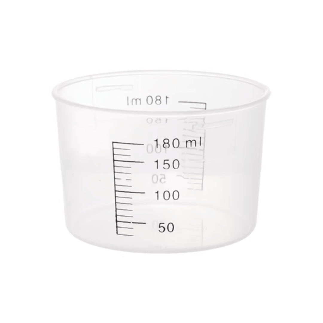 Pote Hermético Porta Mantimento com Copo Medidor de Plástico 2,5L - Ela Decora