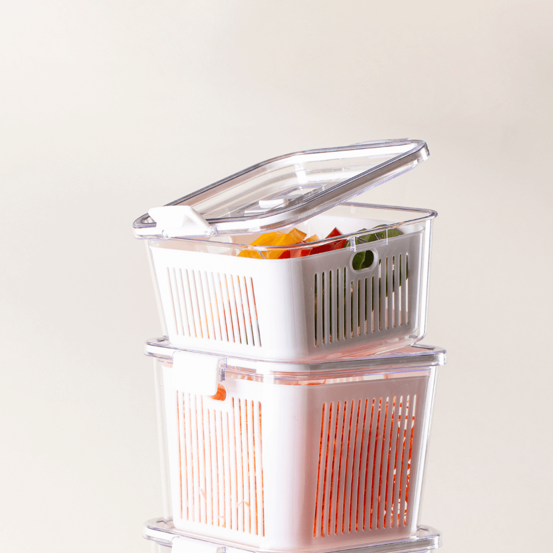 Pote Hermético Slim Multiuso Branco 1,3 Litros - Ela Decora