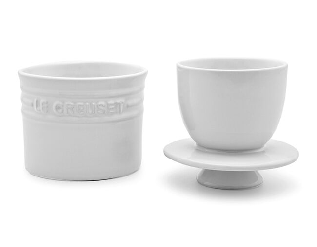 Pote para Manteiga Manteigueira Branca Le Creuset - Ela Decora