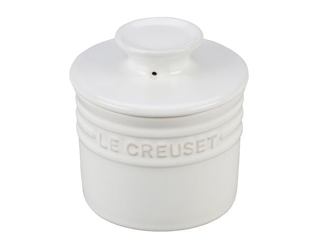 Pote para Manteiga Manteigueira Branca Le Creuset - Ela Decora