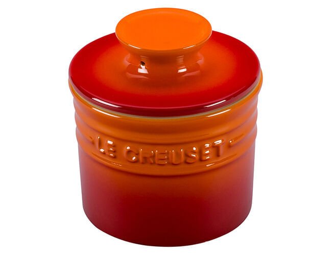 Pote para Manteiga Manteigueira Laranja Le Creuset - Ela Decora