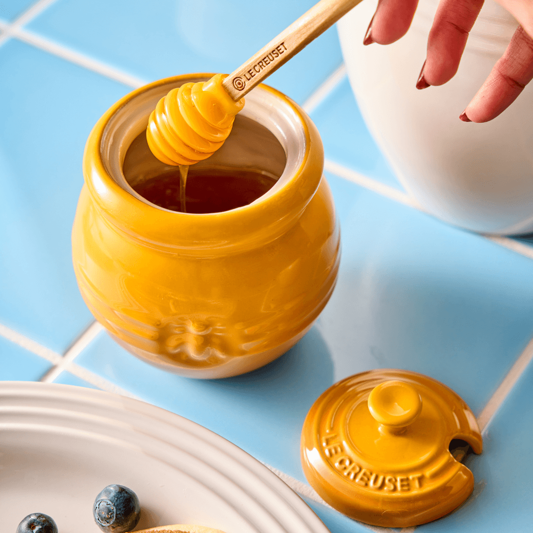 Pote para Mel Meleira em Cerâmica Nectar 450ml Le Creuset - Ela Decora
