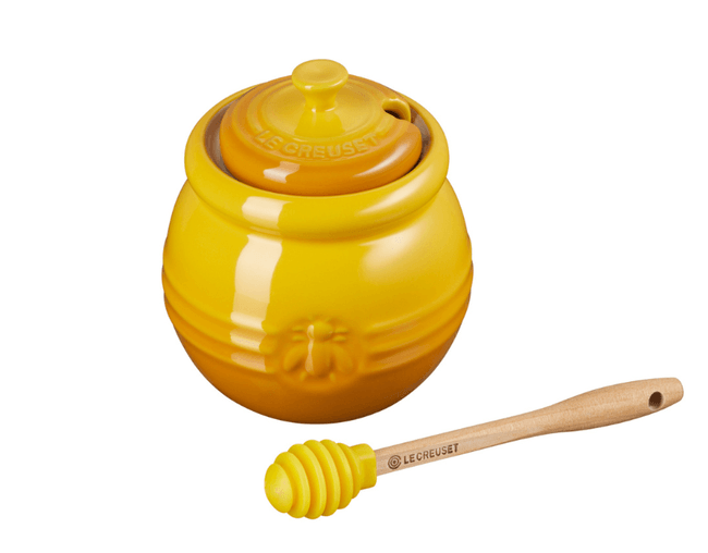 Pote para Mel Meleira em Cerâmica Nectar 450ml Le Creuset - Ela Decora