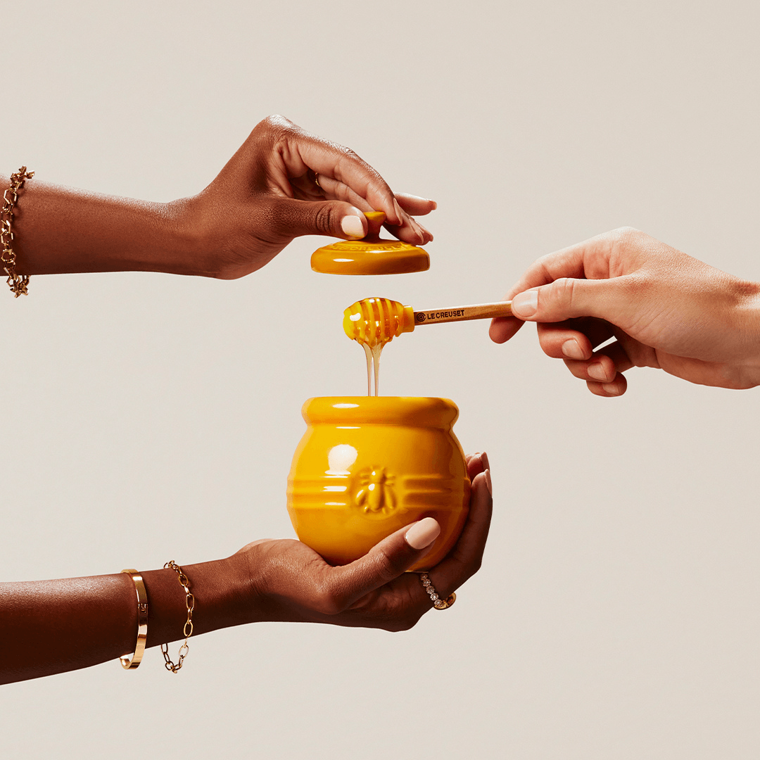 Pote para Mel Meleira em Cerâmica Nectar 450ml Le Creuset - Ela Decora
