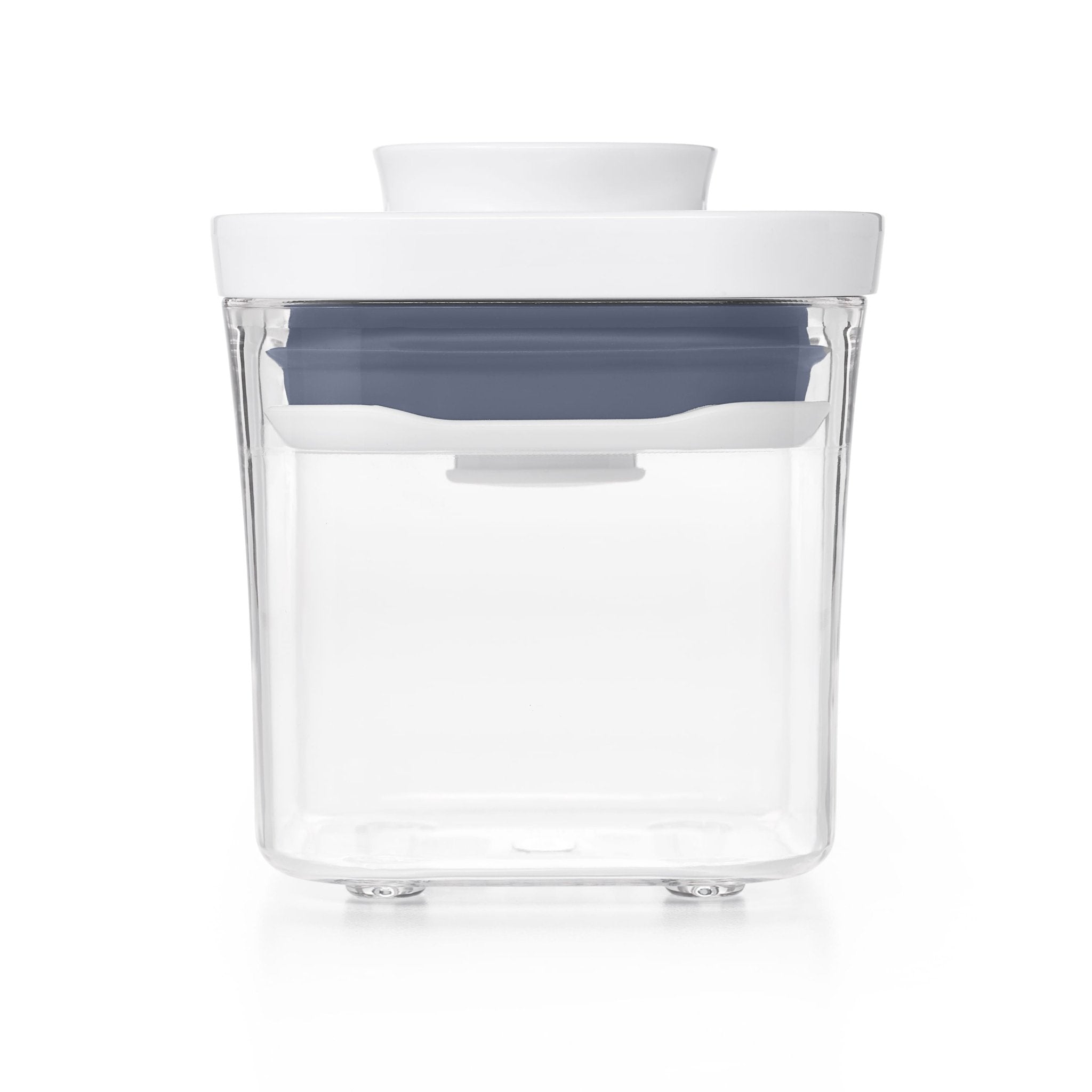 Pote Pop Quadrado com Tampa Hermética 200ml Oxo - Ela Decora