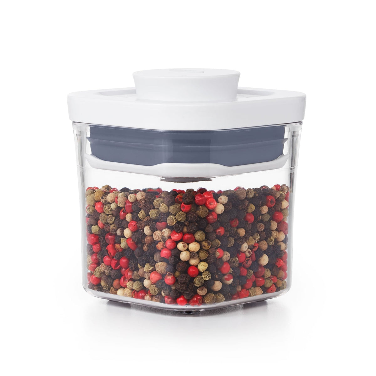 Pote Pop Quadrado com Tampa Hermética 200ml Oxo - Ela Decora