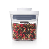Pote Pop Quadrado com Tampa Hermética 200ml Oxo - Ela Decora