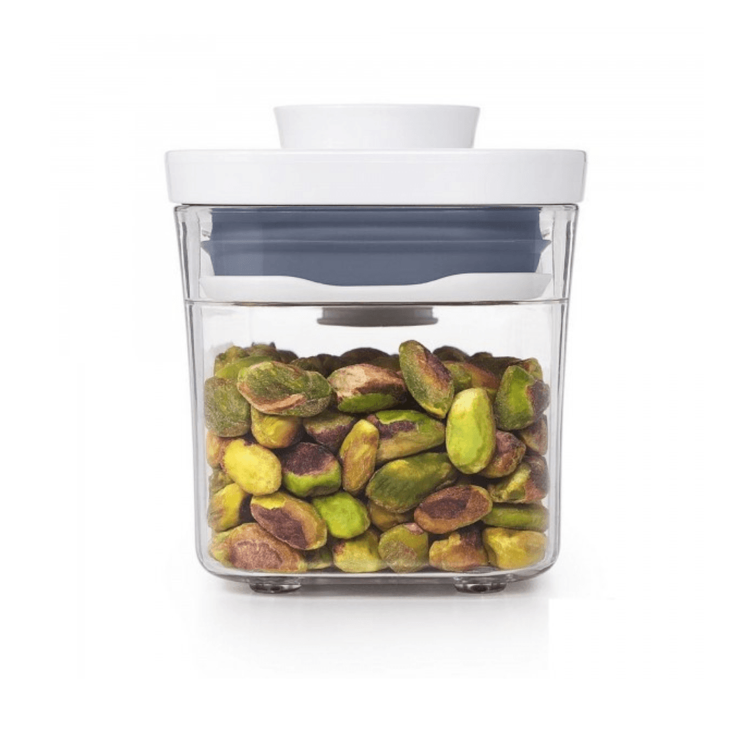 Pote Pop Quadrado com Tampa Hermética 400ml Oxo - Ela Decora