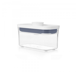 Pote Pop Quadrado com Tampa Hermética 400ml Oxo - Ela Decora