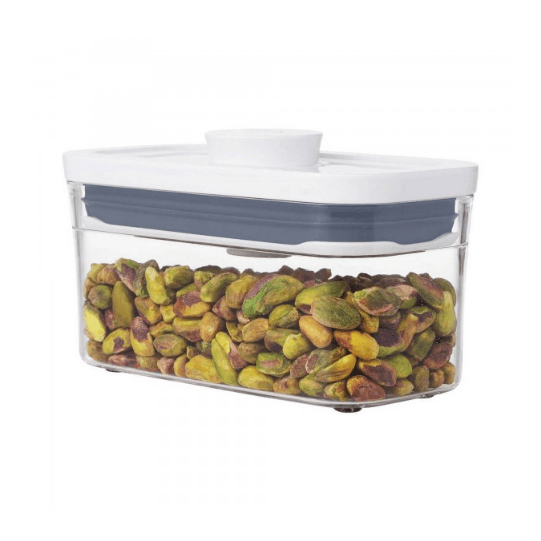 Pote Pop Quadrado com Tampa Hermética 400ml Oxo - Ela Decora