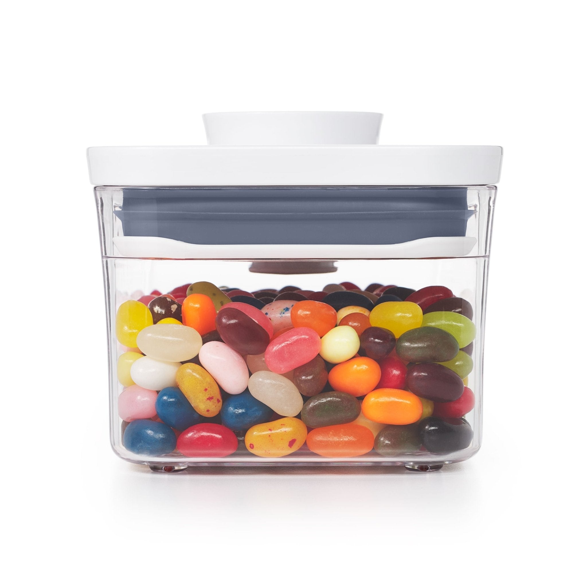 Pote Pop Retangular com Tampa Hermética 600ml Oxo - Ela Decora