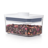 Pote Pop Retangular com Tampa Hermética 600ml Oxo - Ela Decora