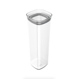 Pote Porta Mantimento Organizador Quadrado com Tampa Hermética Natural Block  2 Litros