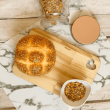 Pote Vidro Borossilicato Com Tampa De Cobre Rose Gold 800ml - Ela Decora