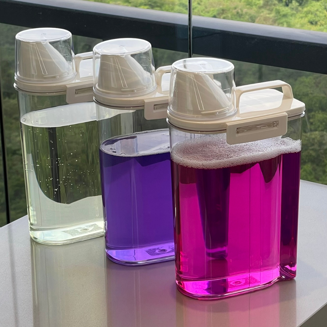 Pote Hermético com Copo Medidor G 2,5 Litros Ela Decora