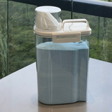 Pote Hermético com Copo Medidor G 2,5 Litros Ela Decora