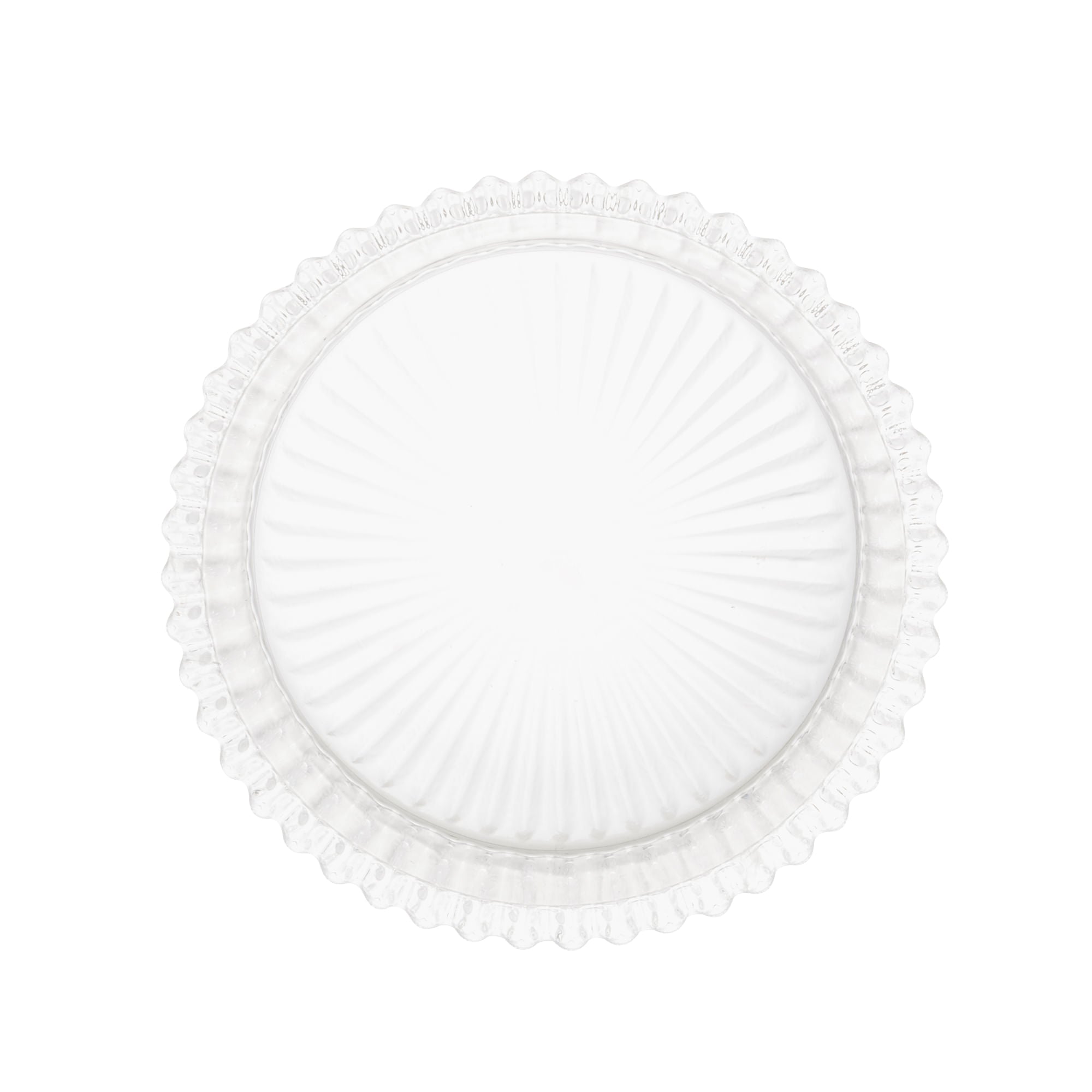 Potiche de Cristal Carrossel Transparente 12,5cm - Ela Decora