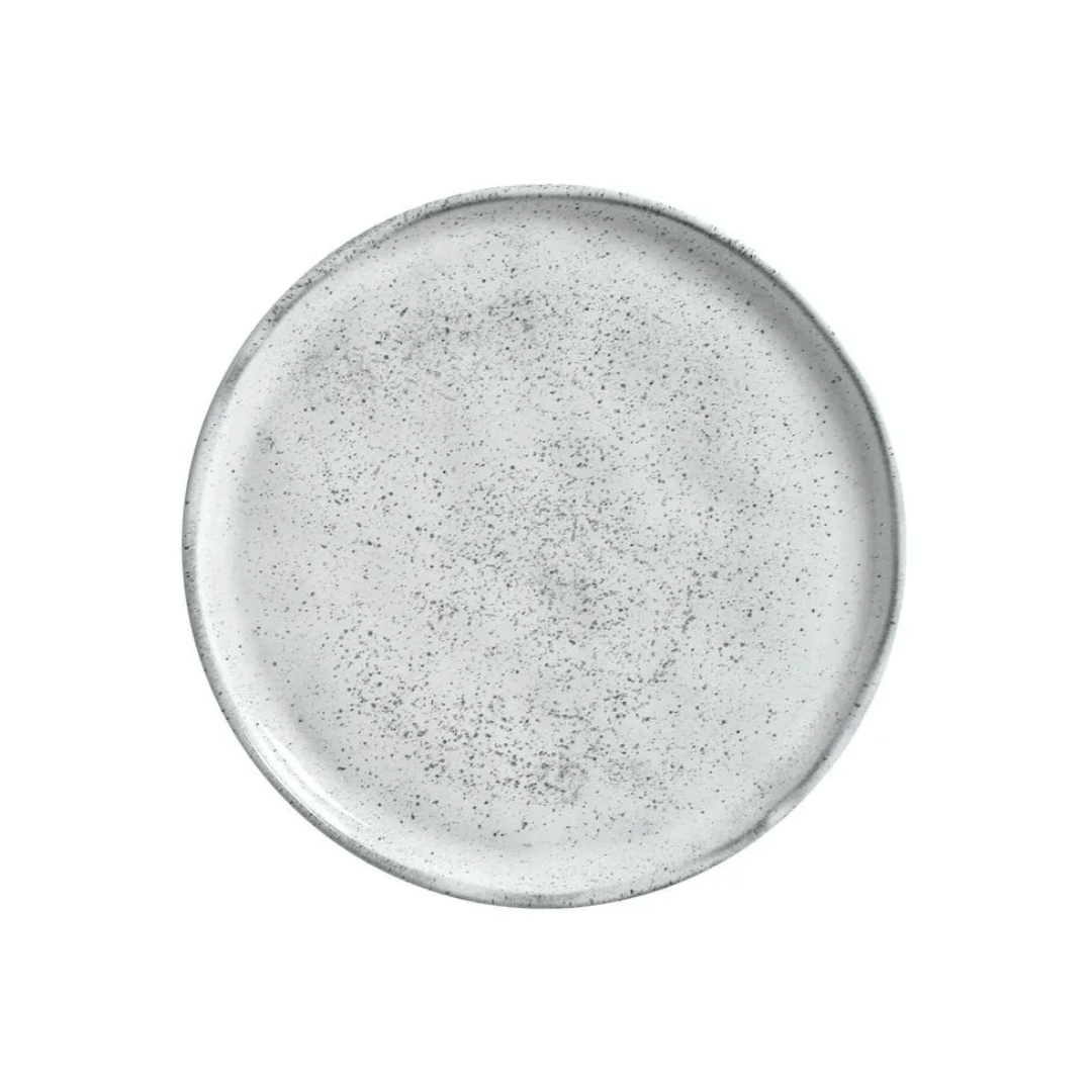Prato de Sobremesa Bio Echo Branco 21,5cm - Ela Decora