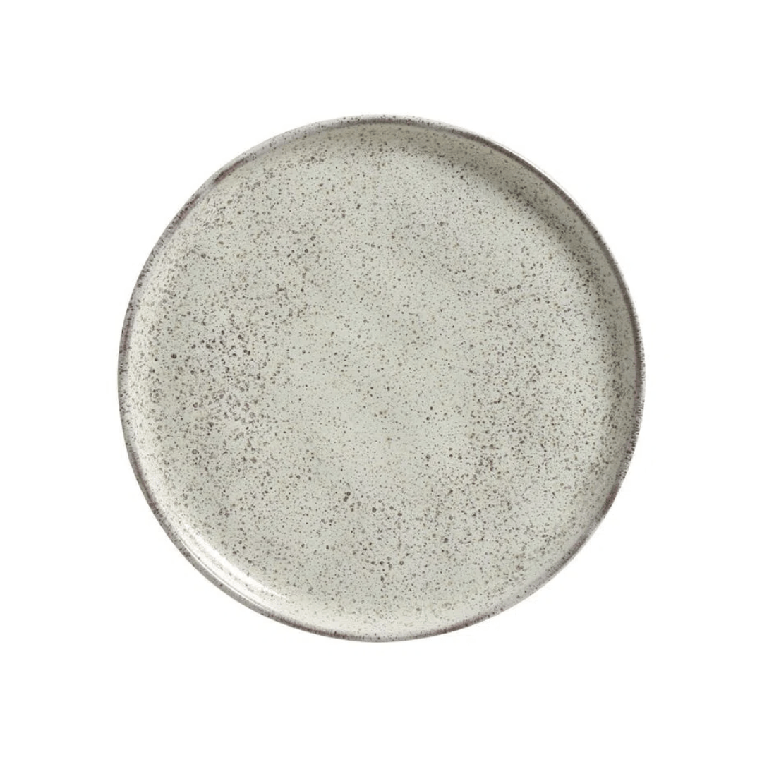 Prato de Sobremesa Bio Pistache 21,5cm - Ela Decora
