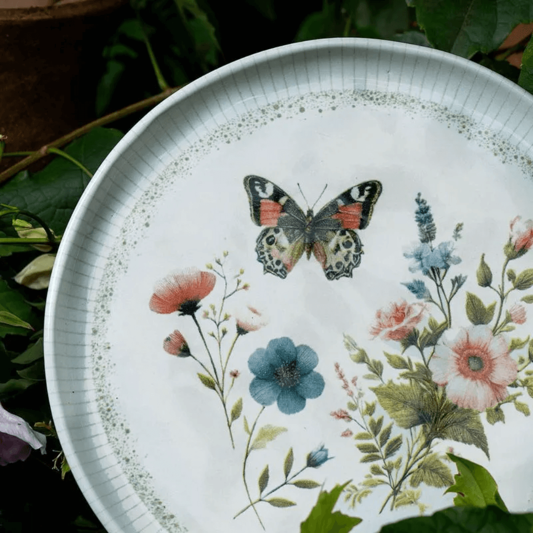 Prato de Sobremesa Bio Refúgio 22,5cm - Ela Decora
