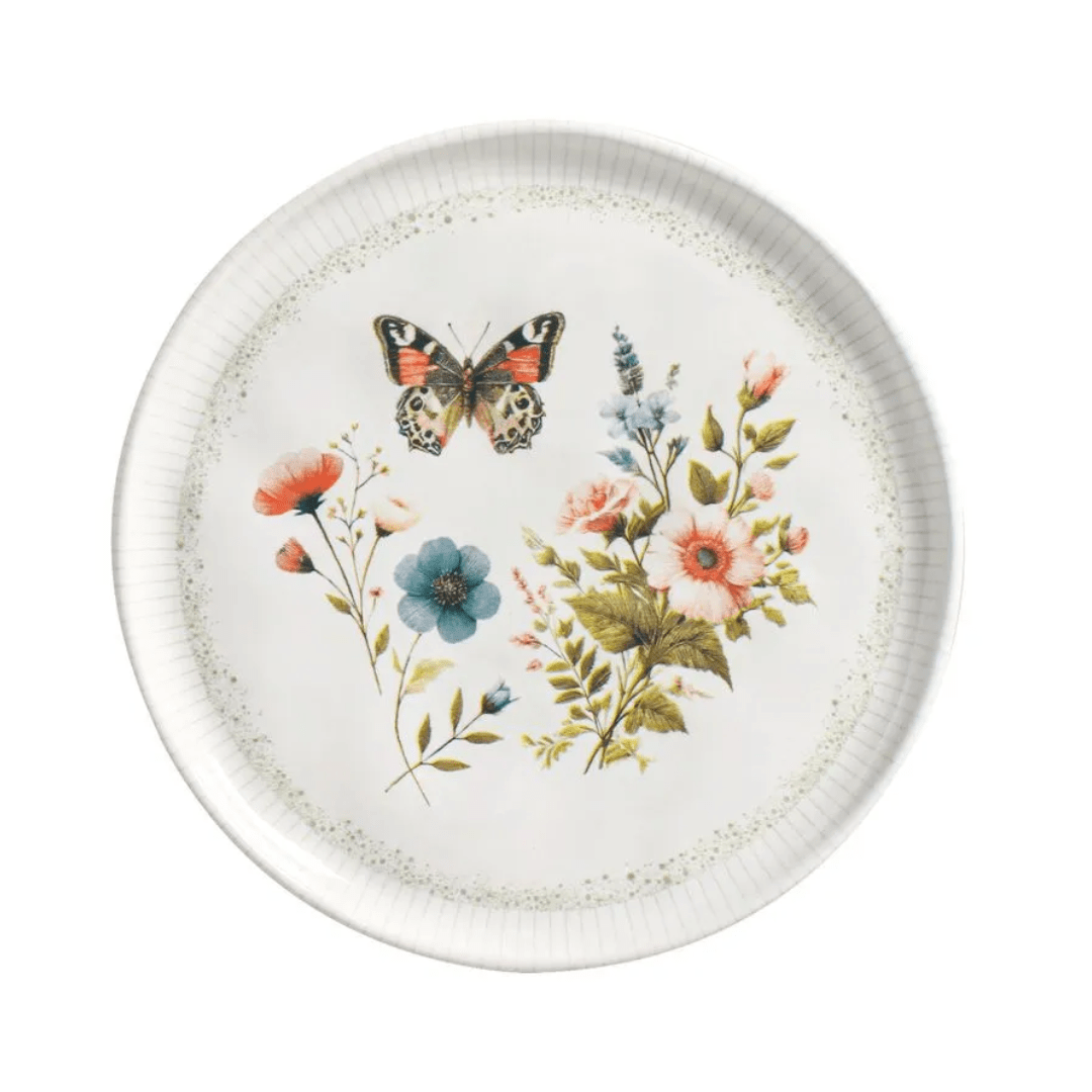 Prato de Sobremesa Bio Refúgio 22,5cm - Ela Decora