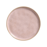 Prato de Sobremesa Bio Rustic Litchi Rosa 21,5cm - Ela Decora