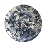 Prato de Sobremesa Coup Blue Garden - 20,5 - Ela Decora