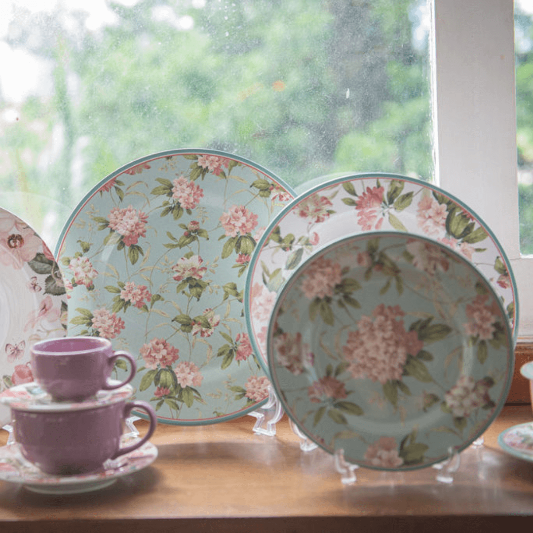 Prato de Sobremesa Sweet Vintage 19,5cm - Ela Decora