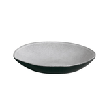 Prato Fundo Orgânico Concreto Cinza 21,2cm - Ela Decora