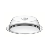 Prato para Bolo Boleira em Aço Inox com Tampa 33cm Tramontina - Ela Decora