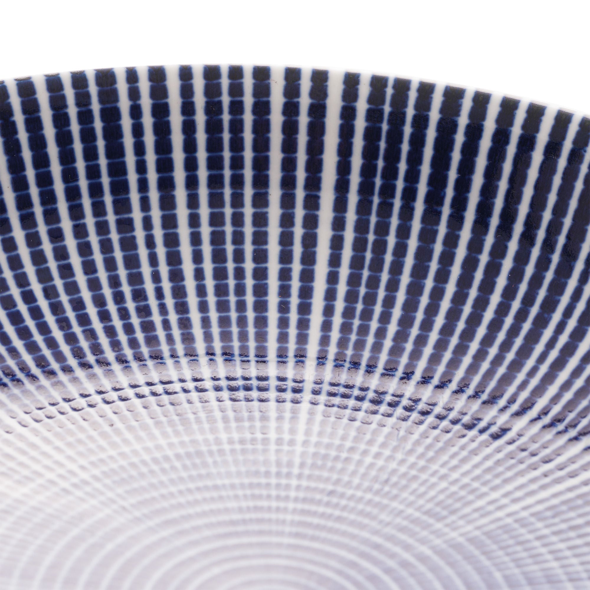 Prato para Sobremesa de Porcelana Atlantis Azul 18 cm x 3,5cm - Ela Decora