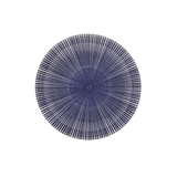 Prato para Sobremesa de Porcelana Atlantis Azul 18 cm x 3,5cm - Ela Decora