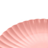 Prato Porcelana Nordica Rosa Matt - 26 cm - Ela Decora