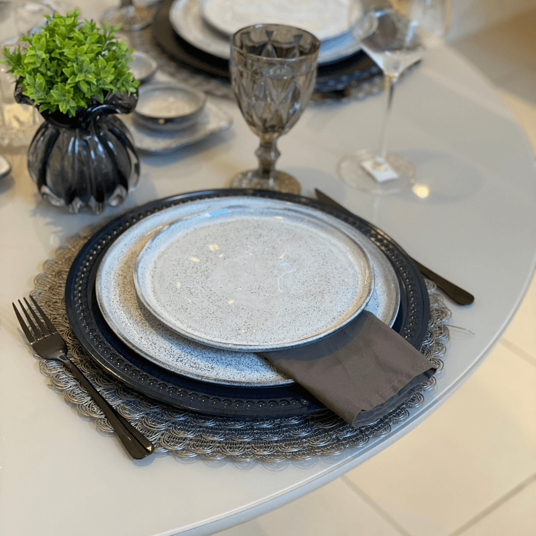 Prato Raso Bio Echo Branco 27,5cm - Ela Decora