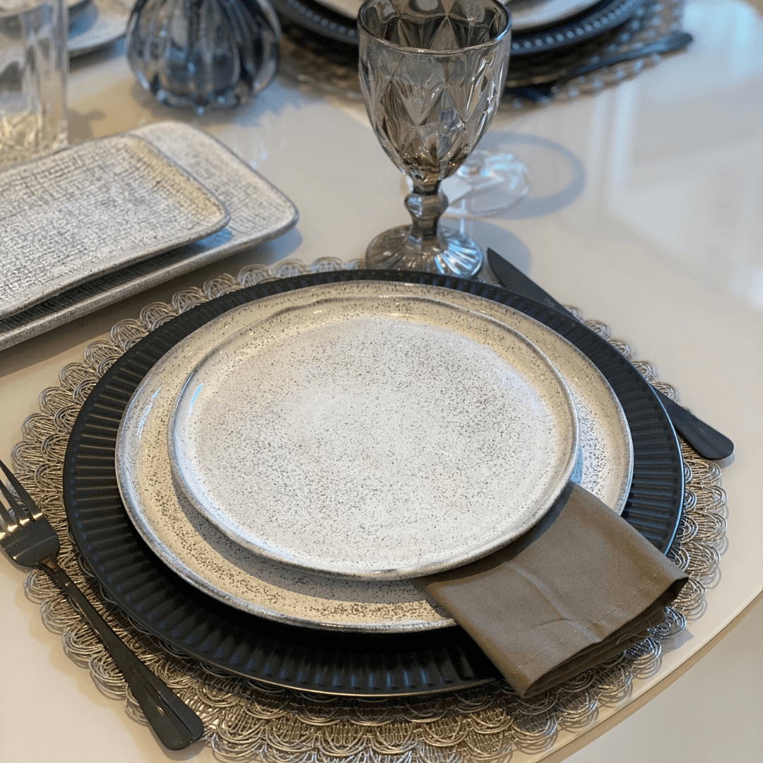 Prato Raso Bio Echo Branco 27,5cm - Ela Decora