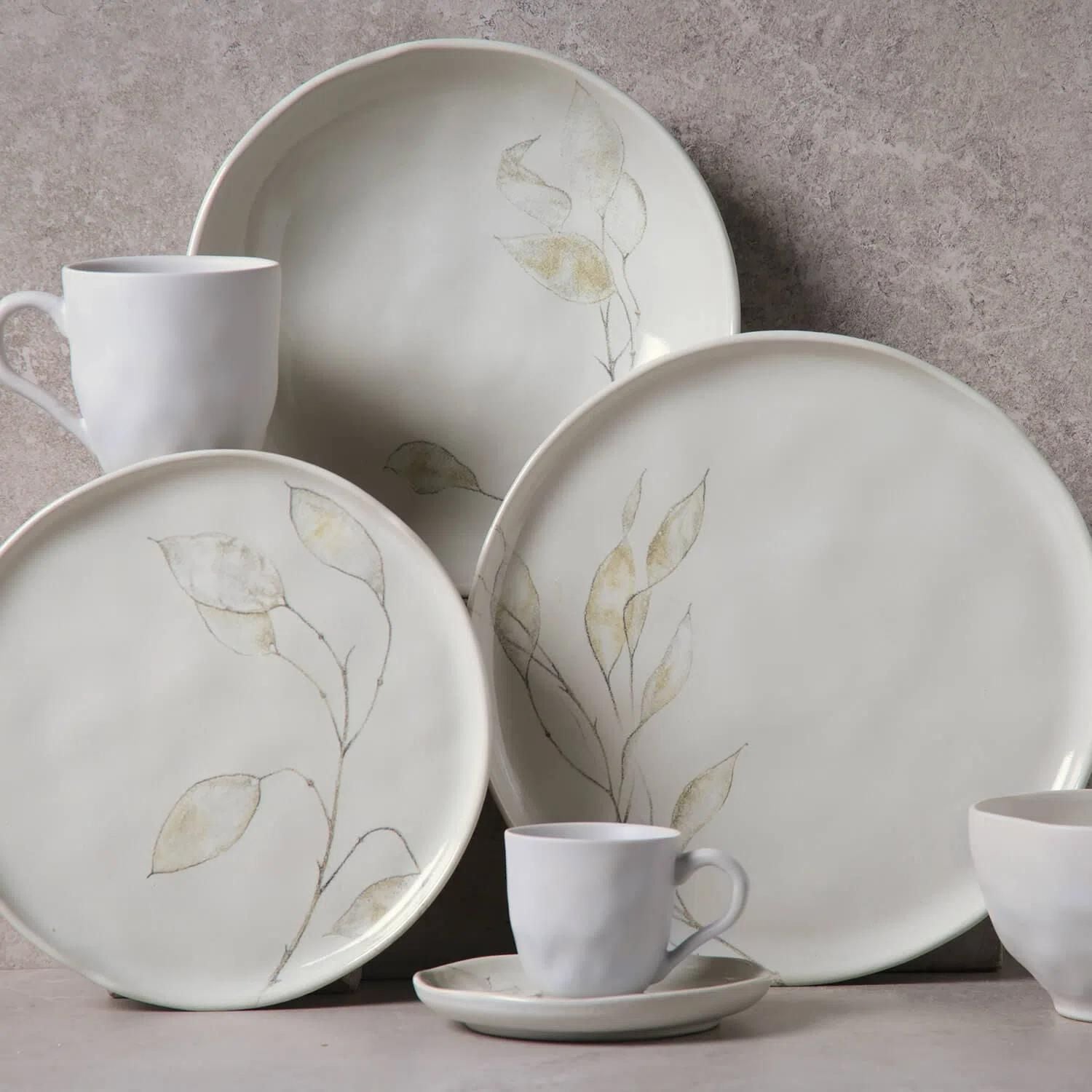 Prato Raso Bio Stoneware Luau 27,5cm - Ela Decora