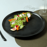 Prato Raso em Cerâmica Bio Eclipse 27,5cm - Ela Decora