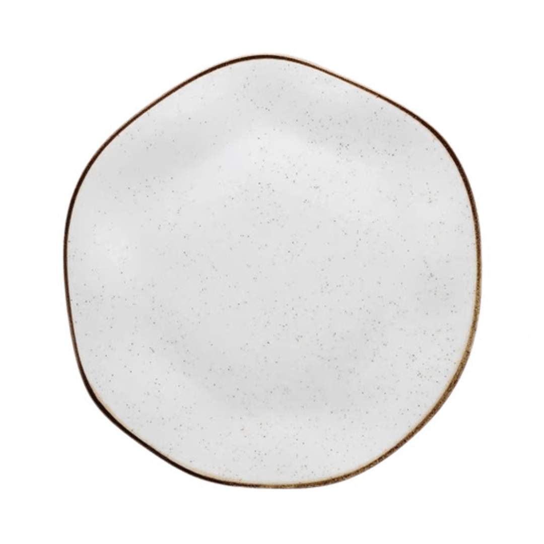 Prato Raso Maresia de Porcelana 27,5cm - Ela Decora