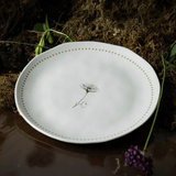 Prato Raso Orgânico Amana 26,5cm - Ela Decora
