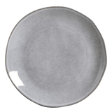 Prato Raso Orgânico Concreto Cinza 26,5cm - Ela Decora
