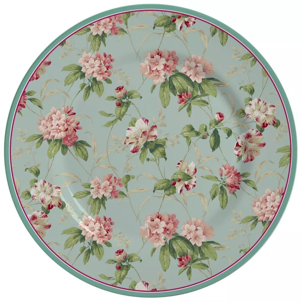 Prato Raso Sweet Vintage 28,5cm - Ela Decora