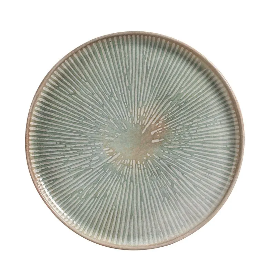 Prato Raso Bio Stoneware Evergreen 27,5cm