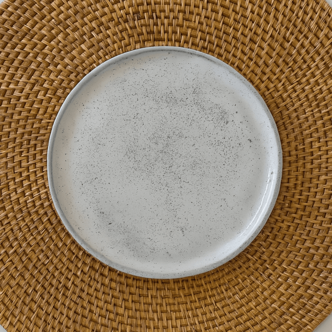 Prato de Sobremesa Bio Echo Branco 21,5cm