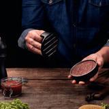 Prensador de Hamburguer Black Burger Preto Tramontina - Ela Decora