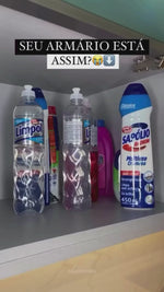 Stories de Organizador de Geladeira Retangular com Pegador 31,4cm